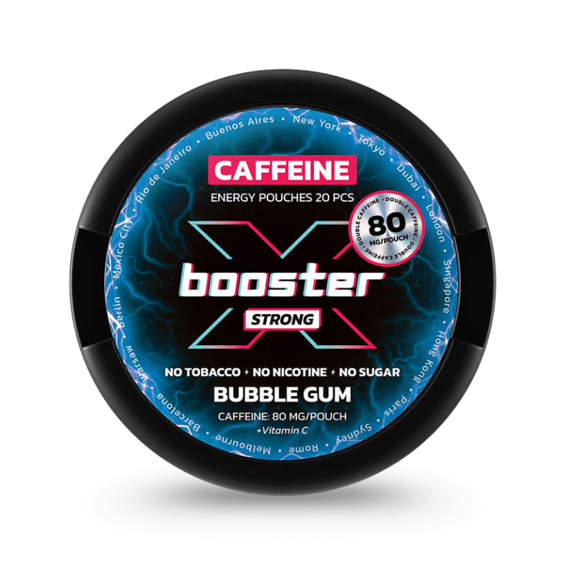 X-Booster Bubblegum Caffeine 80mg