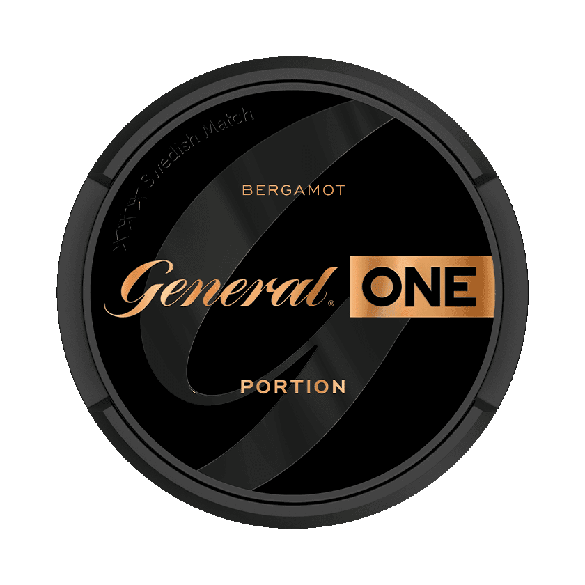 Dosa med General ONE Portion Strong, stark originalportion tobakssnus från Swedish Match