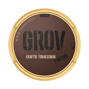 Dosa med Grov Portion, originalportion tobakssnus med kraftig tobakssmak från Swedish Match