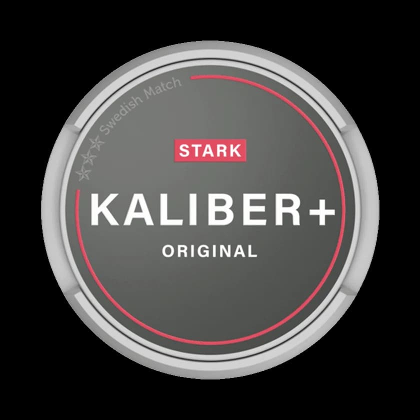 Dosa med Kaliber Plus Original Stark, originalportion tobakssnus med högre nikotinhalt från Swedish Match