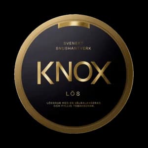 Dosa med Knox Lös, lössnus med tobak, bergamott och citrus från Skruf Snus