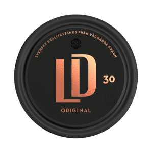 Dosa med LD 30 Original, originalportion tobakssnus med bergamott i storpack från Nordic Snus