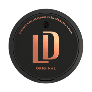 Dosa med LD Original, originalportion tobakssnus med bergamott från Nordic Snus