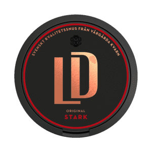 Dosa med LD Original Stark, stark originalportion tobakssnus med bergamott från Nordic Snus