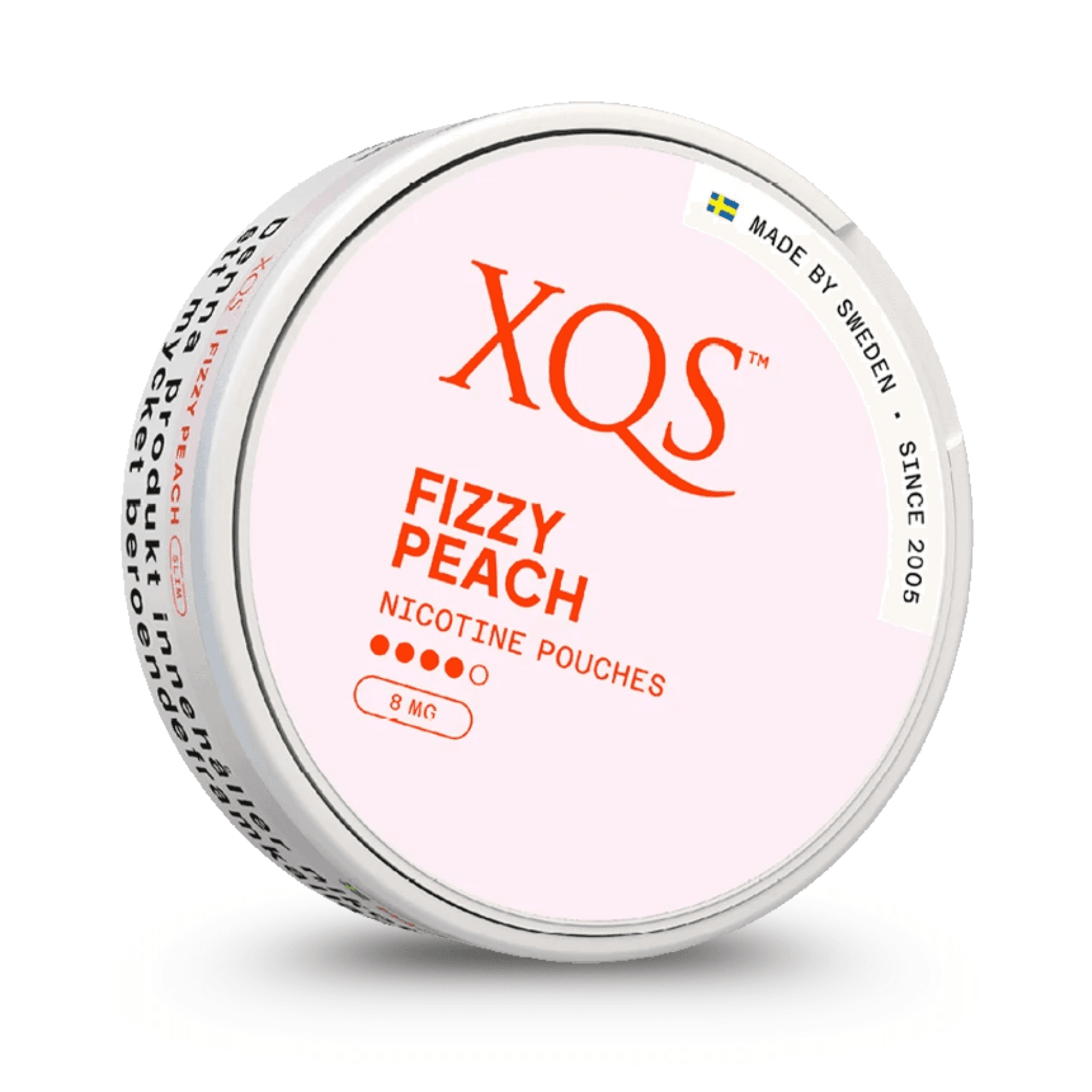 XQS Fizzy Peach Strong 8mg