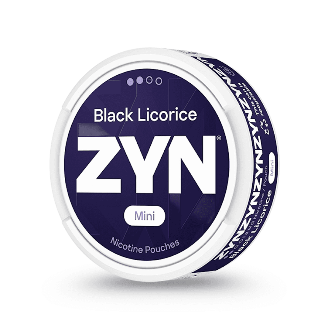 ZYN Mini Dry Black Licorice 3mg