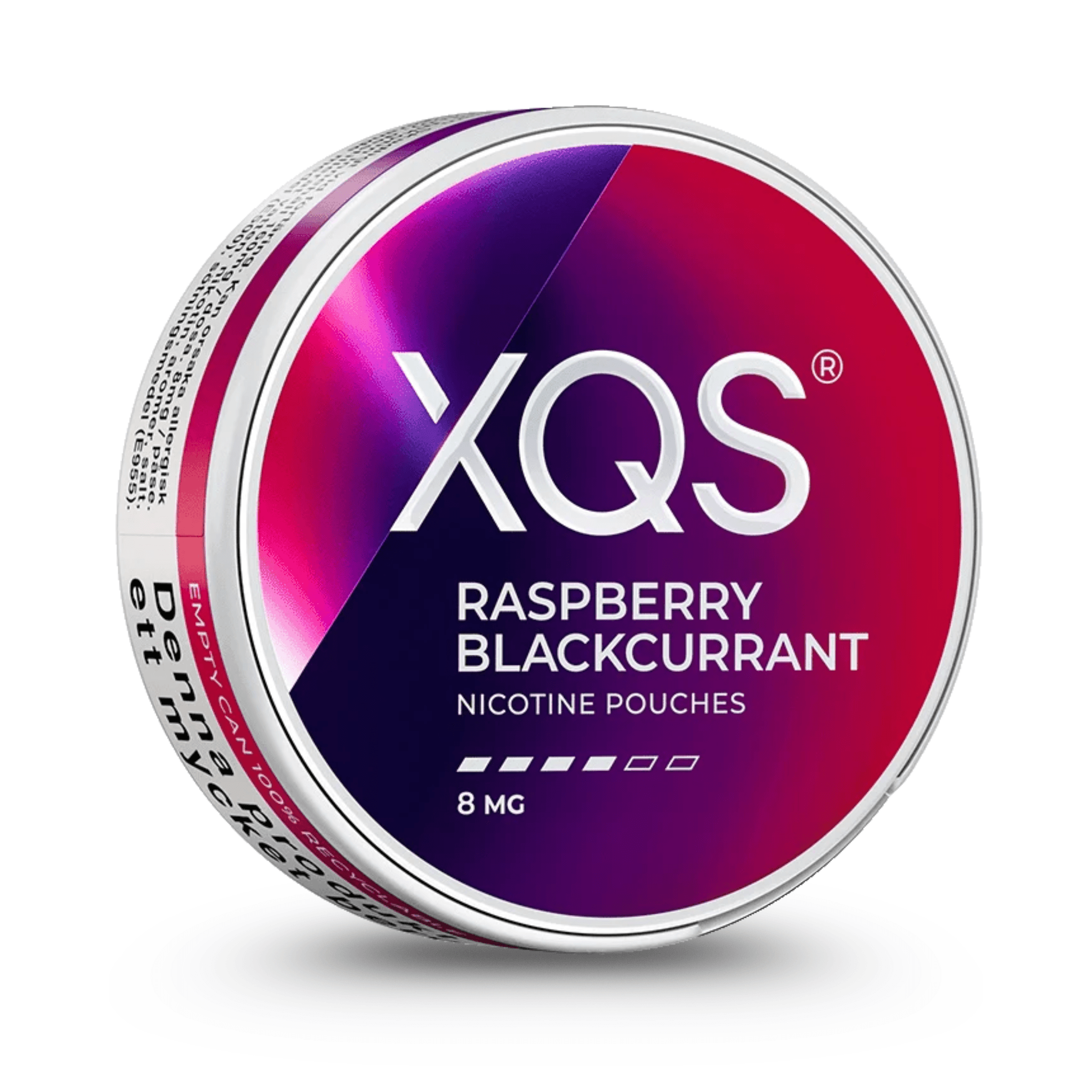 XQS Raspberry Blackcurrant Strong 8mg