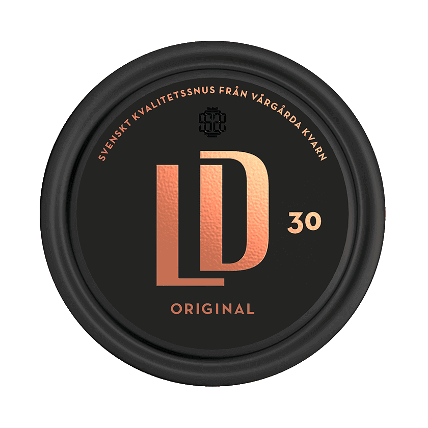 Dosa med LD 30 Original, originalportion tobakssnus med bergamott i storpack från Nordic Snus