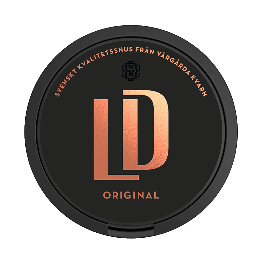 Dosa med LD Original, originalportion tobakssnus med bergamott från Nordic Snus