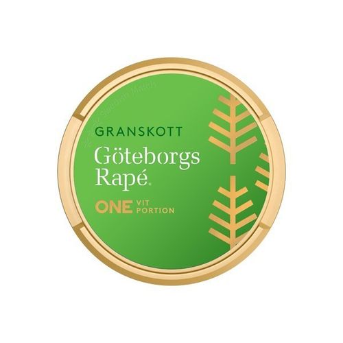 Göteborgs Rapé ONE White Granskott