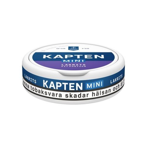 Kapten Vit Lakrits Mini