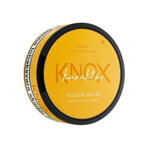 Knox Karaktär Yellow White /19,2g