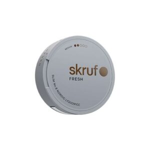 Skruf Fresh no. 8 Nordic Liquorice Medium