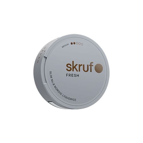 Skruf Fresh no. 8 Nordic Liquorice Medium
