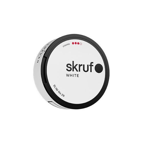 Skruf no. 26 Slim White Strong
