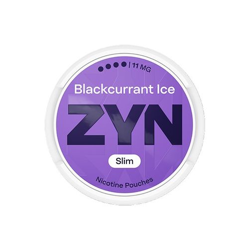 ZYN Blackcurrant Ice Slim 11mg S4