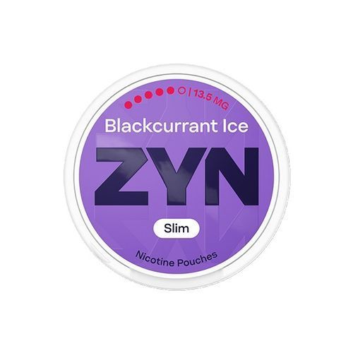 ZYN Blackcurrant Ice Slim 13.5mg S5