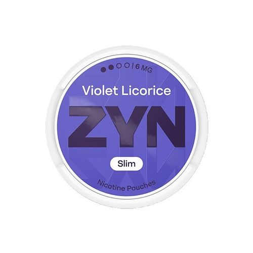 ZYN Violet Licorice Slim 6mg S2
