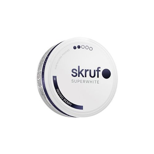 skruf Superwhite no. 62 Indigo Berry #2