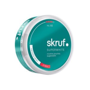 skruf Superwhite no. 60 Frozen Mint Superslim #4
